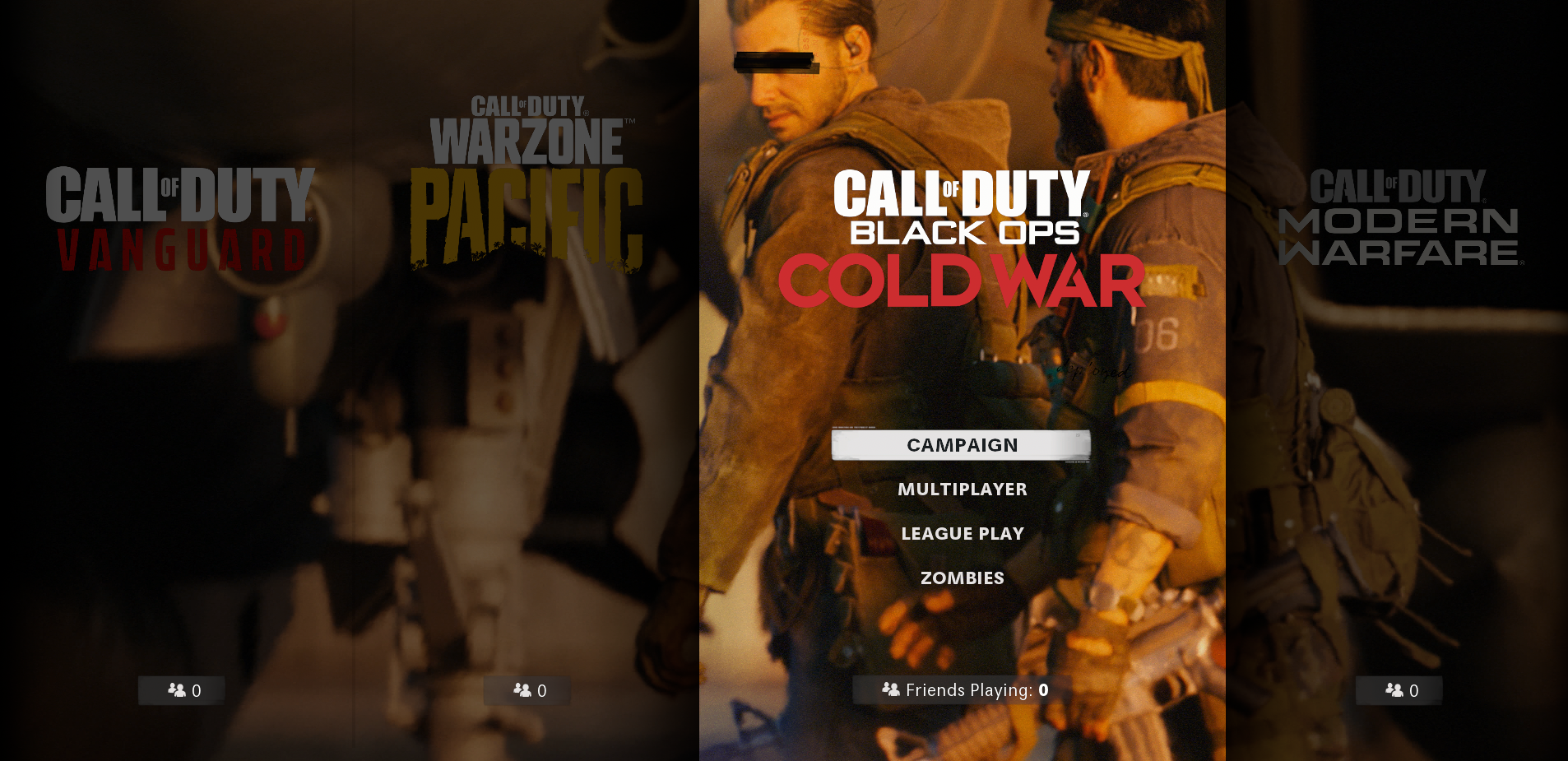 Call of Duty MW / Cold War / Vanguard / Warzone